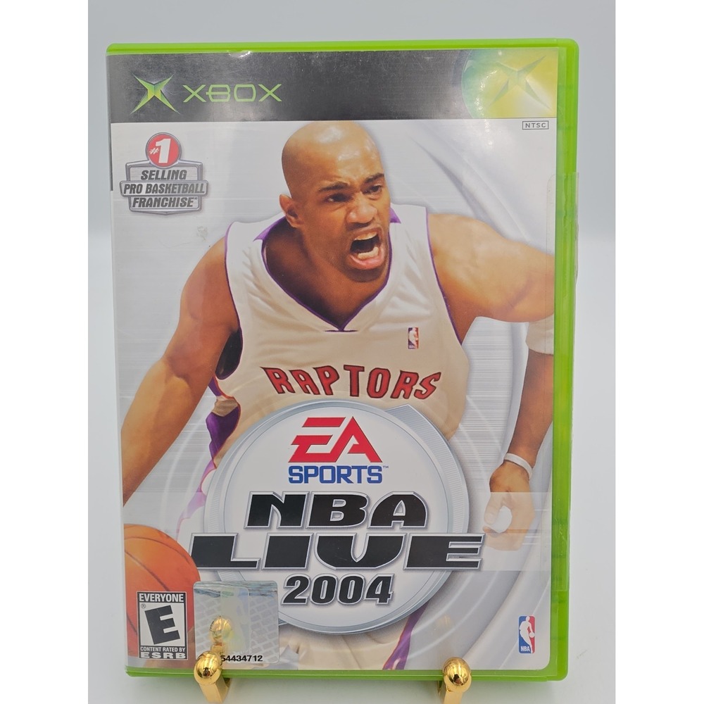 NBA Live 2004 Microsoft Xbox EA Sports Basketball Game Complete Tested CIB